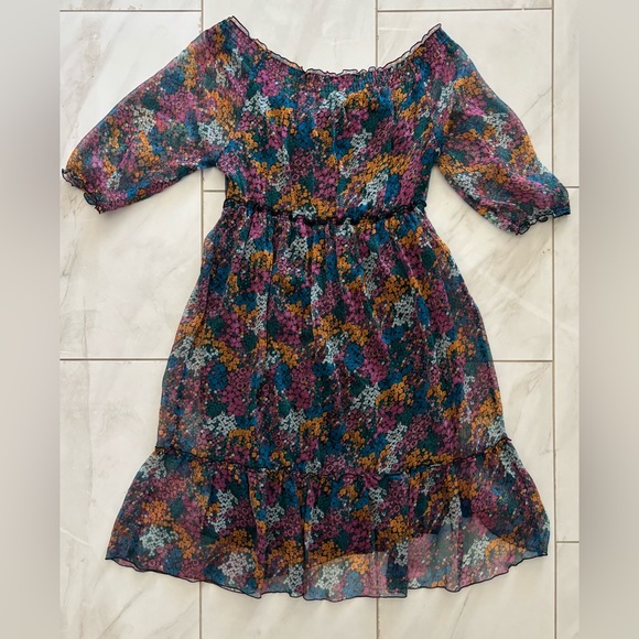 St. Oliver Floral Midi Dress - Picture 3 of 4